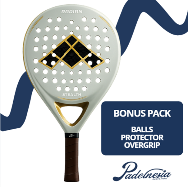 STEALTH PADEL RADIAN 12K Premium Carbon - Padel Racket