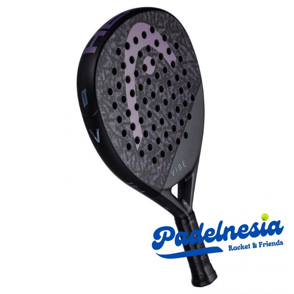 Head Vibe 2025 - Black/purple - Beginner-Intermediate - Padel Racket