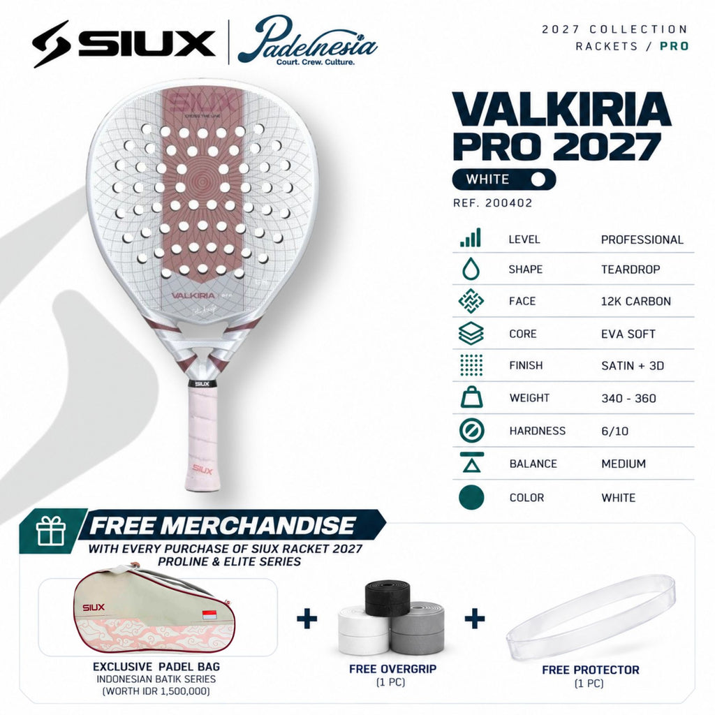 Siux Valkiria Pro 2027 - Padel Racket