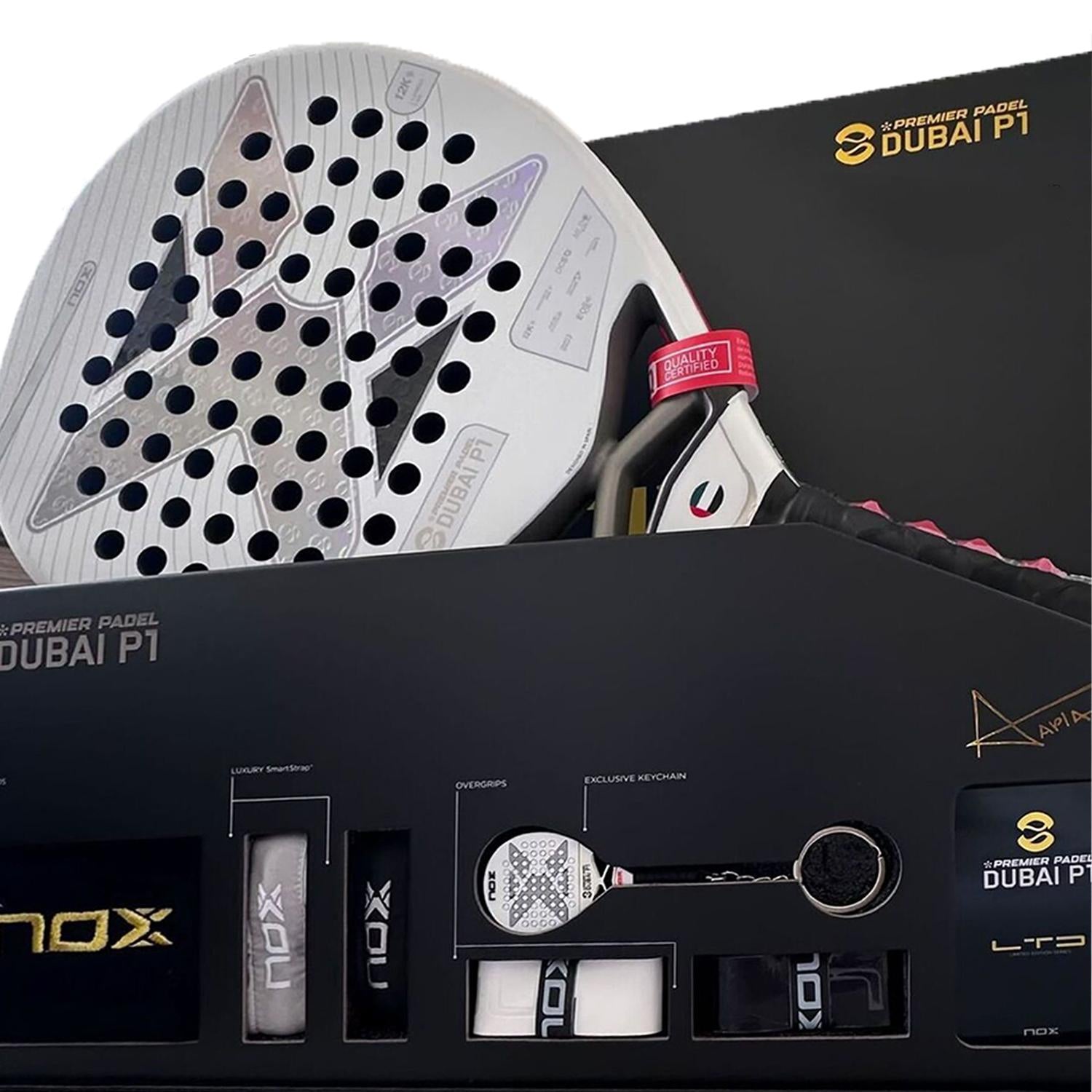 NOX AT10 GENIUS 12K DUBAI EXCLUSIVE EDITION - Limited edition padel racket 2025