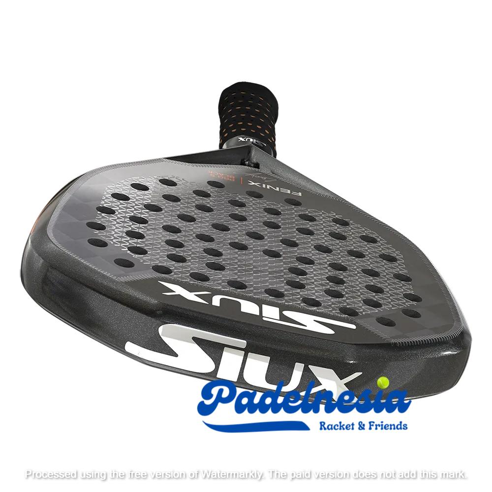 SIUX FENIX PRO 5 BLACK - Padel Racket 2025 - Leo Augsburger racket