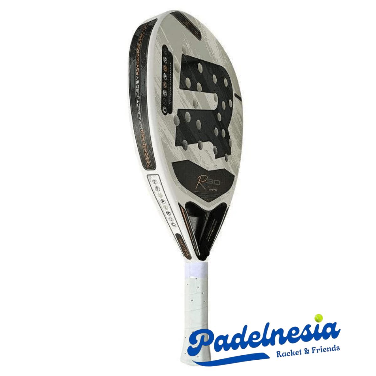 Royal Padel R30 LTD Blanco - Raket Padel