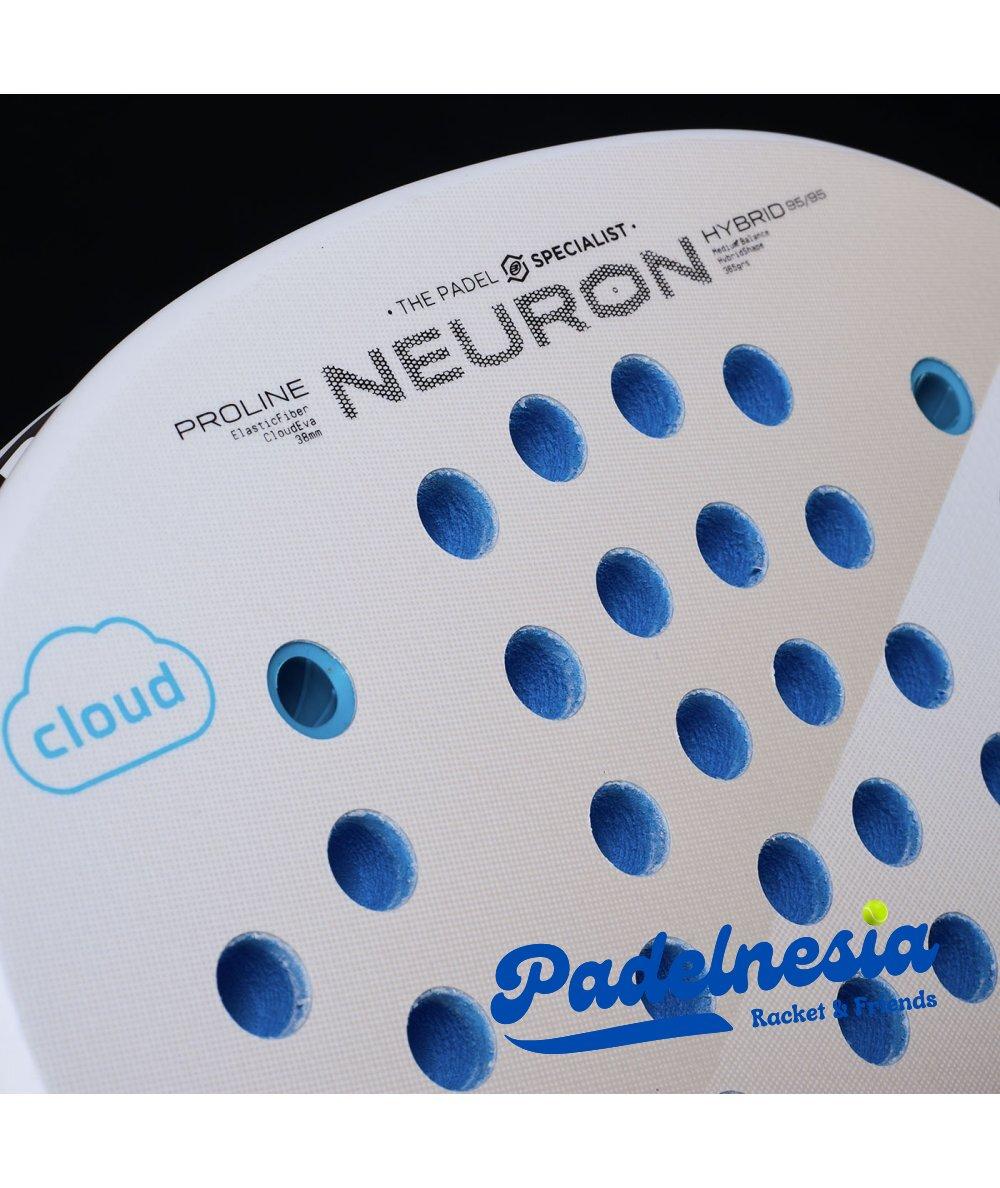 BULLPADEL NEURON CLOUD 25 - Padel Racket ringan - anti tennis elbow