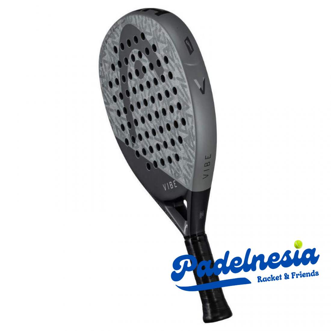 Head Vibe 2025 - Grey - Beginner-Intermediate - Padel Racket