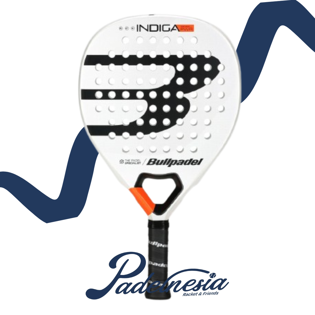 Bullpadel Indiga PWR 2025 Padel Racket - Raket beginner ringan dan Power