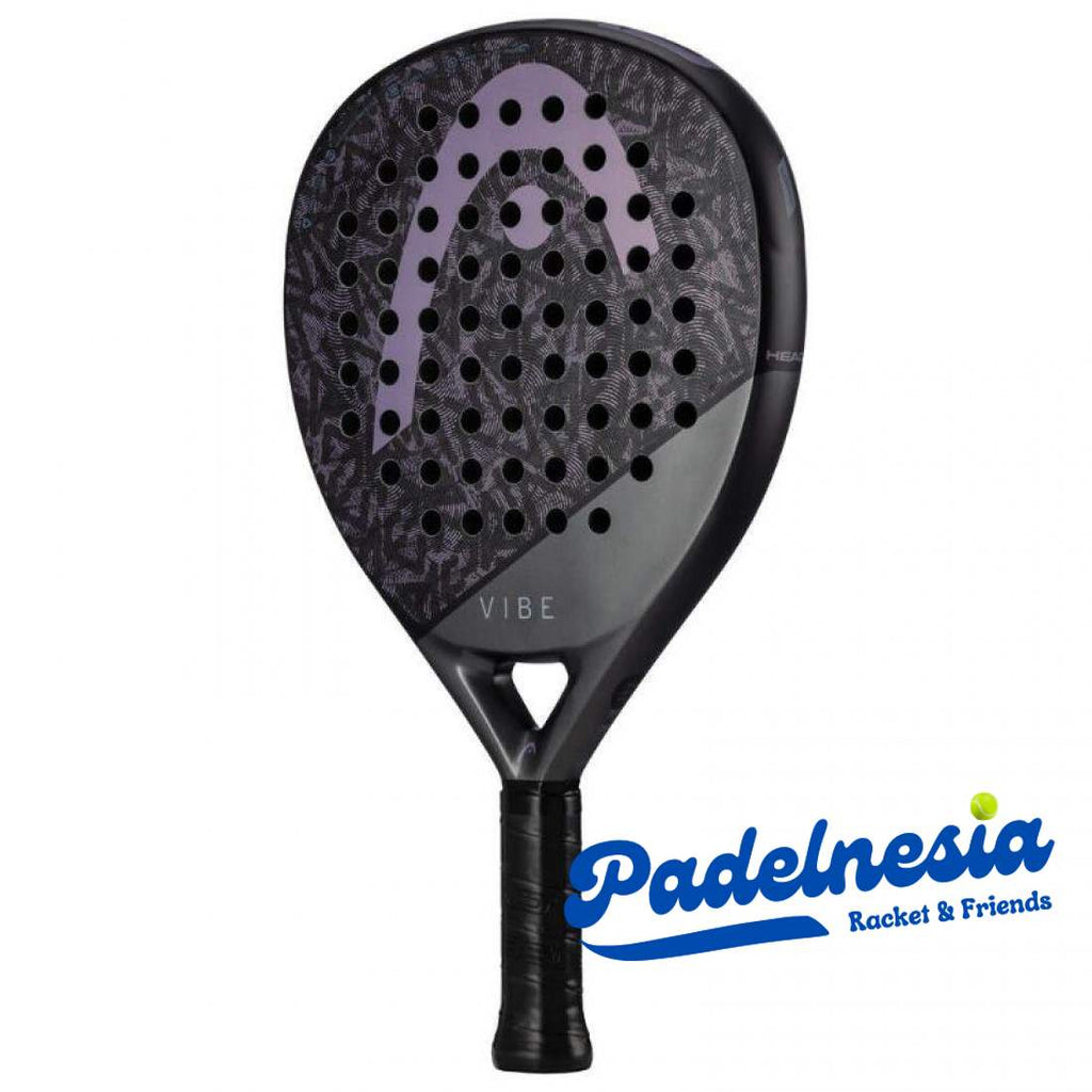 Head Vibe 2025 - Black/purple - Beginner-Intermediate - Padel Racket