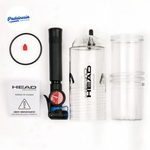 Head X3 Balls Pressurizer + Pump - tennis ball
