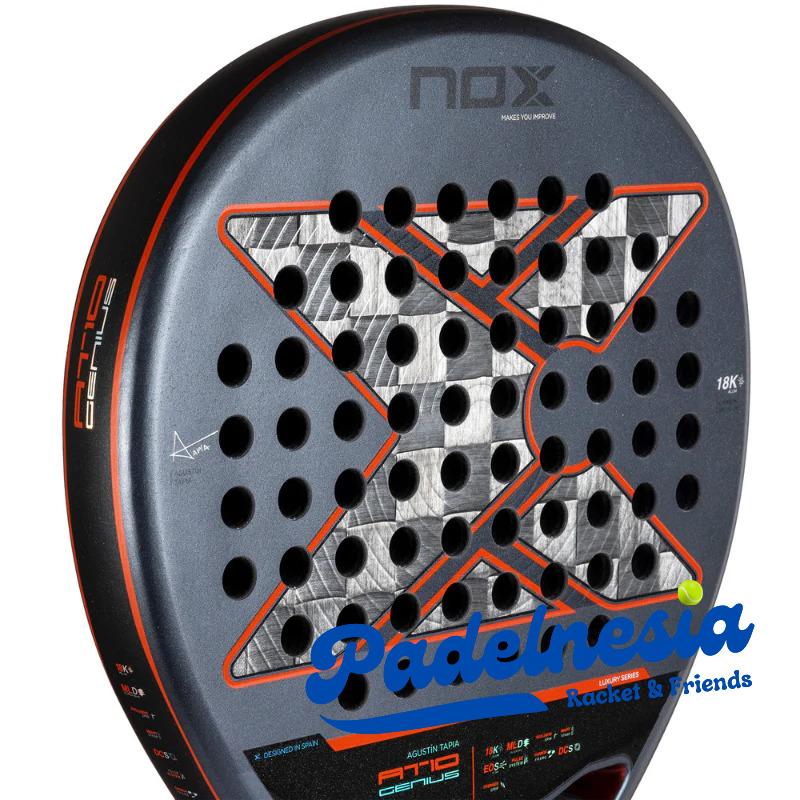 AT10 Luxury GENIUS 18K Alum 2025 by Agustin Tapia - Padel Racket
