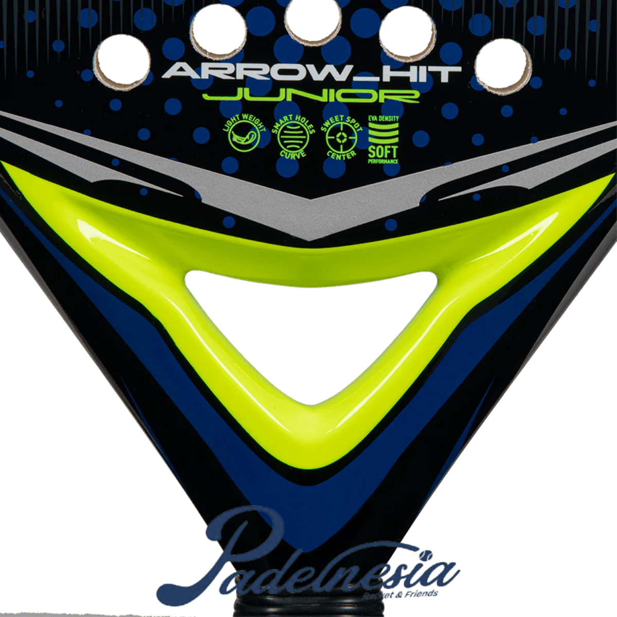 Arrow Hit Junior Blue 2026 - Raket Padel Anak