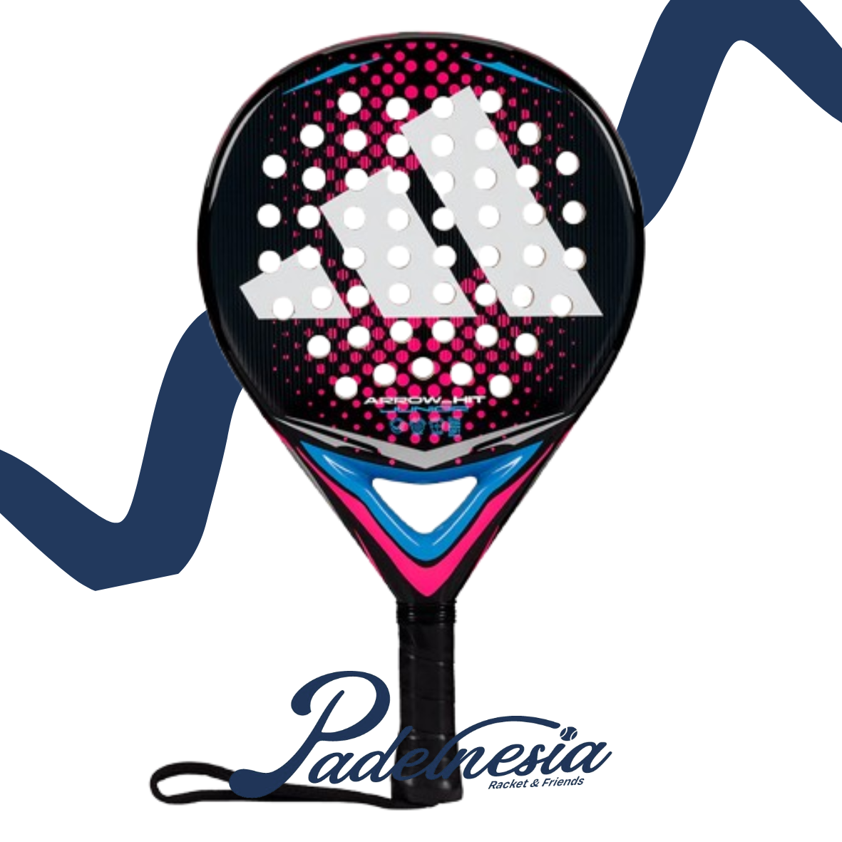 Adidas Arrow Hit Junior Pink 2026 - Raket Padel Anak