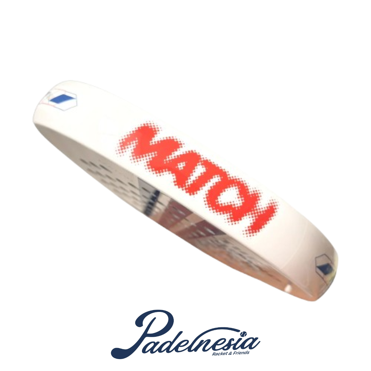 Adidas Match 3.4 White Blue 2027 - Raket Padel Beginner