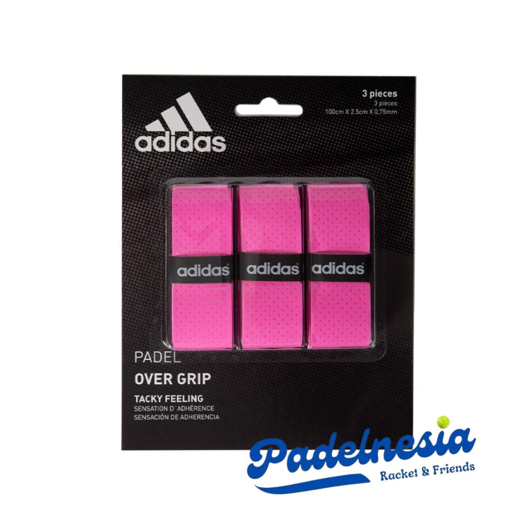 Padel Racket Overgrip 3 pcs - Pink