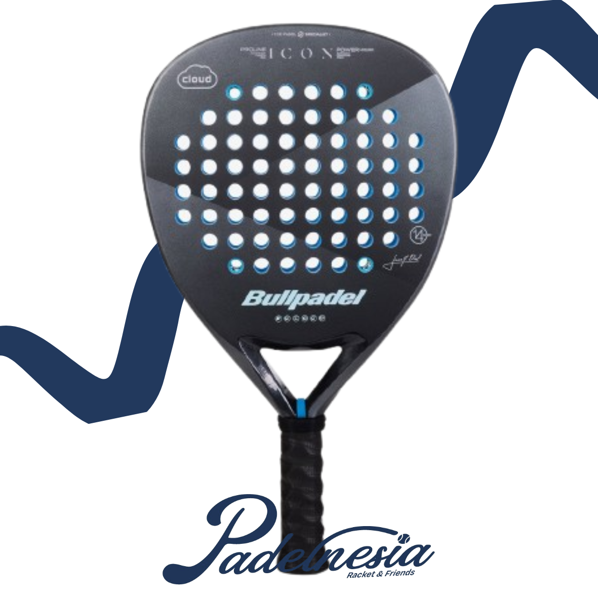 Bullpadel Icon Cloud 25 - Padel Racket