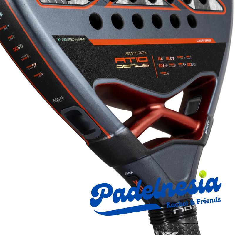 AT10 Luxury GENIUS 18K Alum 2025 by Agustin Tapia - Padel Racket