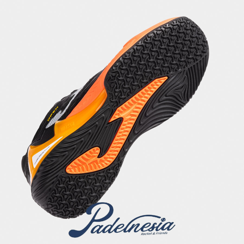 Joma Padel Shoes Open Men Black - Sepatu Padel