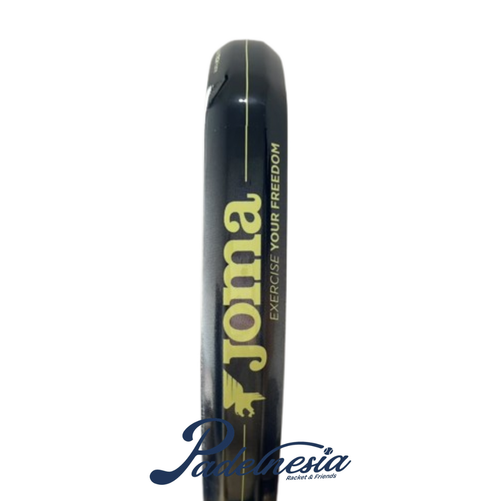Joma Hyper Pro Soft Black Grey Green 12K Carbon - Padel Racket