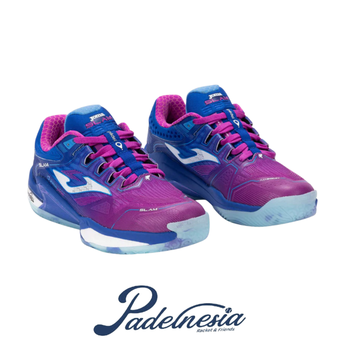 Joma Padel Shoes Slam Men APPT Blue - Sepatu Padel