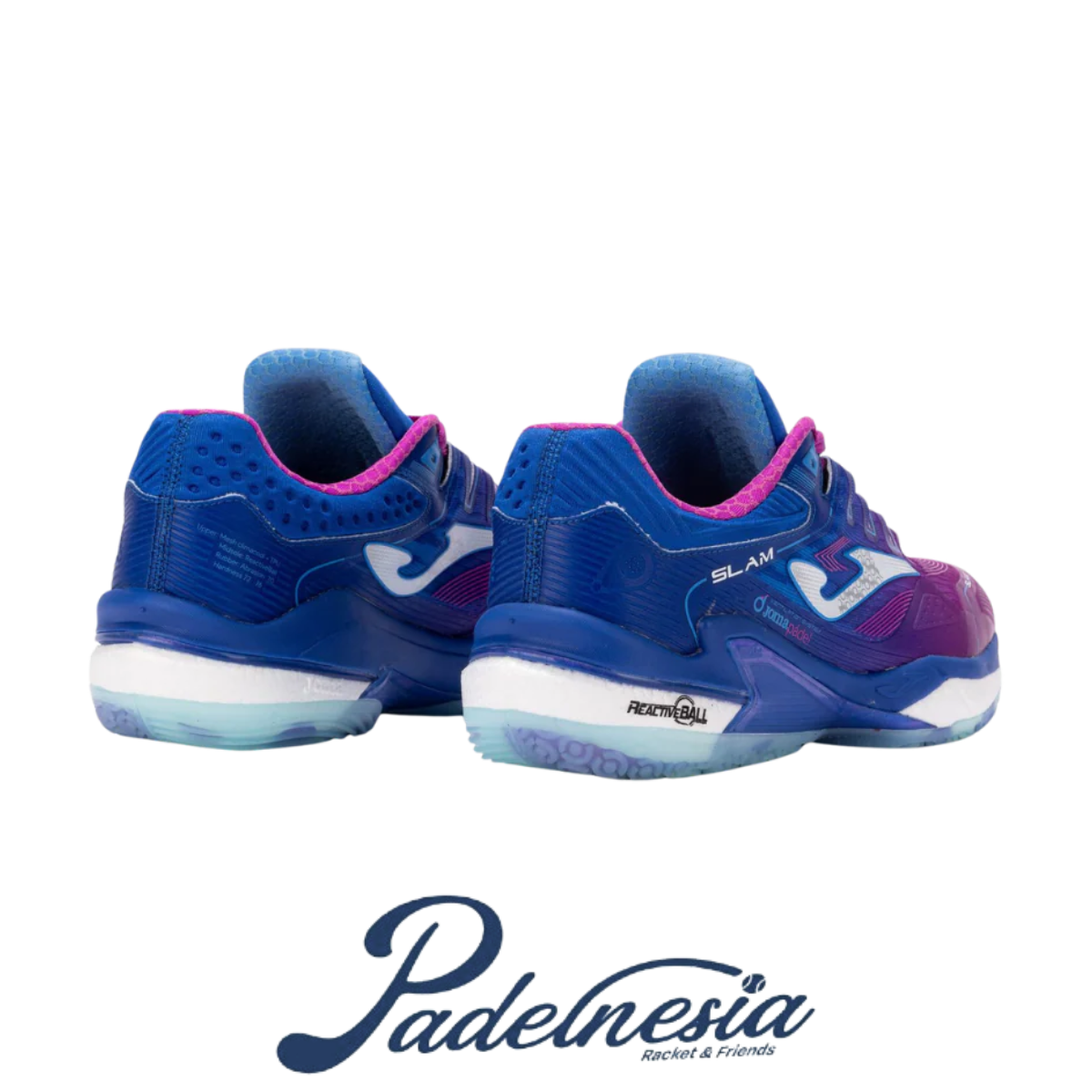 Joma Padel Shoes Slam Men APPT Blue - Sepatu Padel