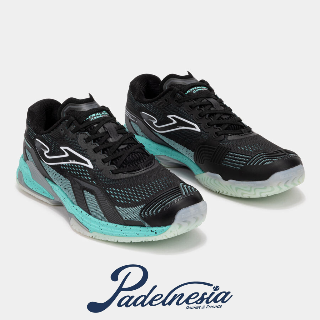 Joma Padel Shoes Ultra Light Men Black 25 - Sepatu Padel