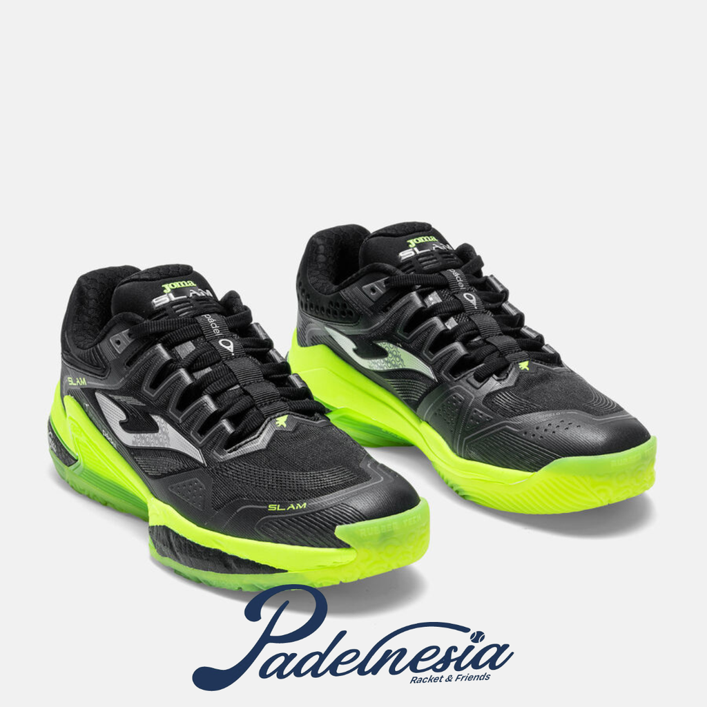Joma Slam Men 26 Black Padel Shoes - Sepatu Padel