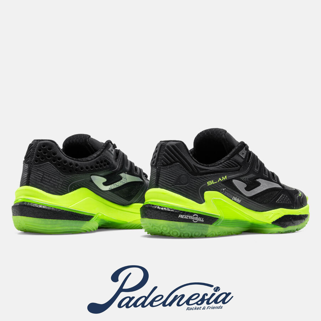 Joma Slam Men 26 Black Padel Shoes - Sepatu Padel