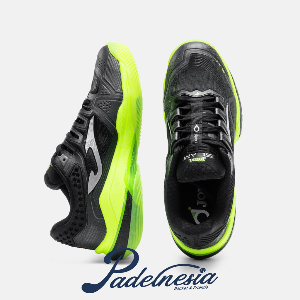 Joma Slam Men 26 Black Padel Shoes - Sepatu Padel