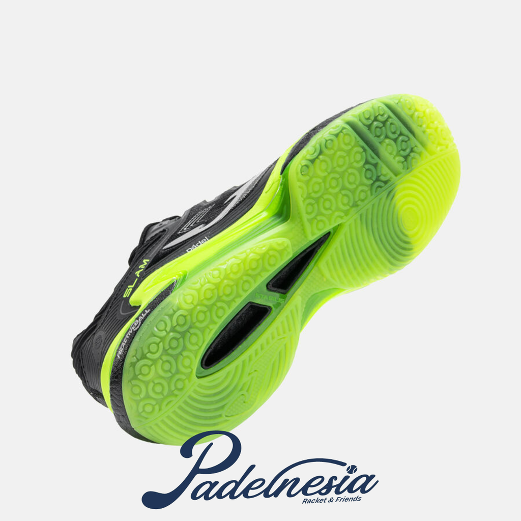 Joma Slam Men 26 Black Padel Shoes - Sepatu Padel