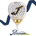 Joma Slam Pro Iconic White Gold 2026 - Raket Padel