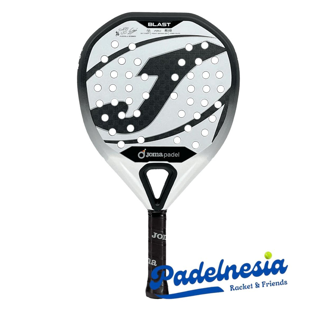 Joma ST Blast Juanlu Esbri 2025 Silver Black - Padel Racket