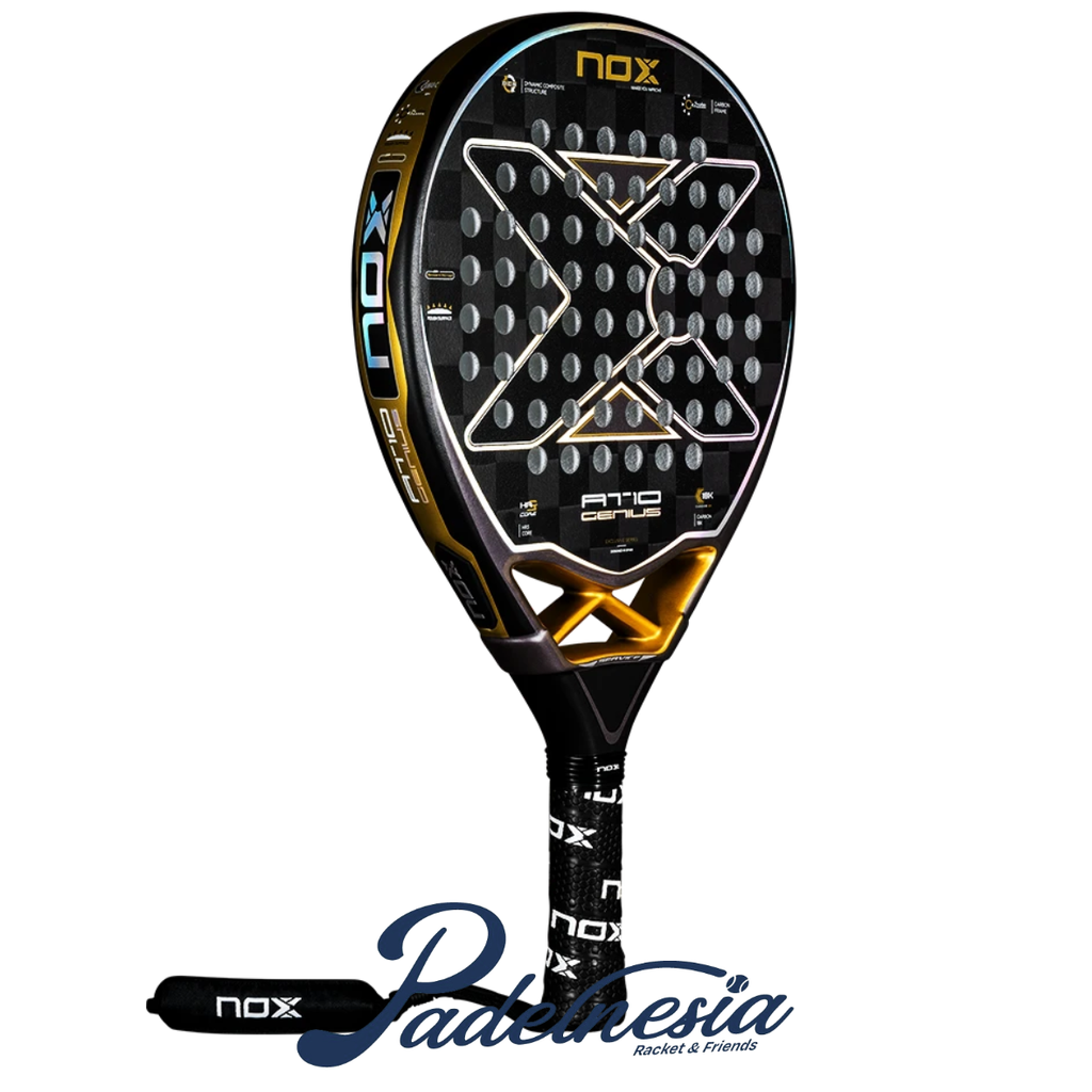 Nox At10 Genius 18K Black Gold PPS Exclusive Edition 2026 - Padel Racket