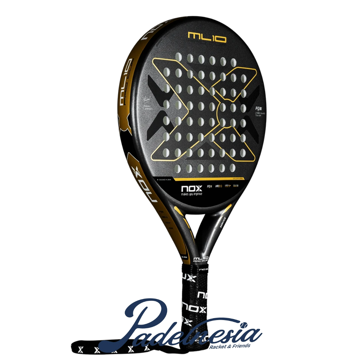 Nox ML10 Pro Cup Coorp Black Gold PPS Exclusive Edition 2026 - Padel Racket