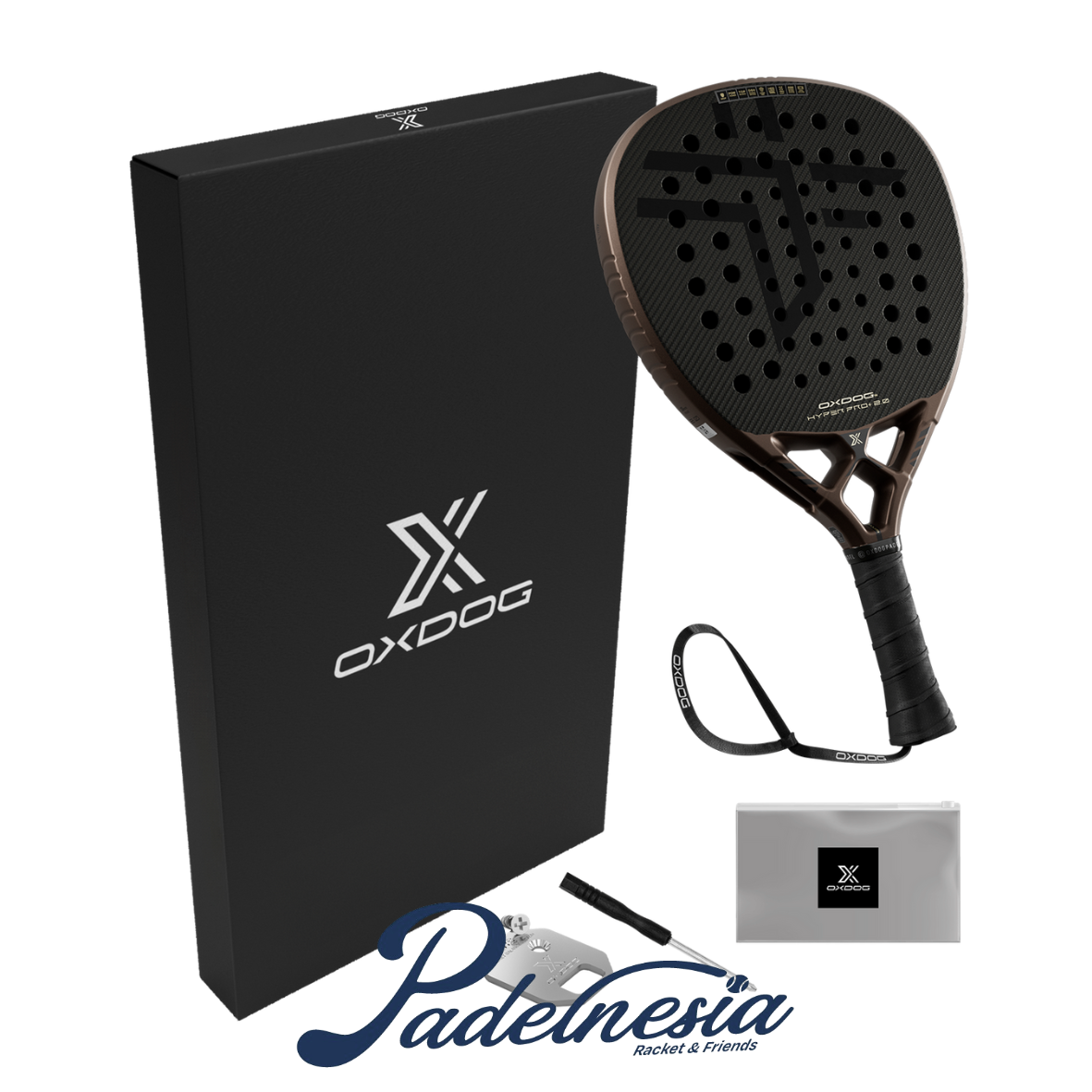 Oxdog Hyper Pro+ 2.0 HES-Carbon 2026 - Pade Racket