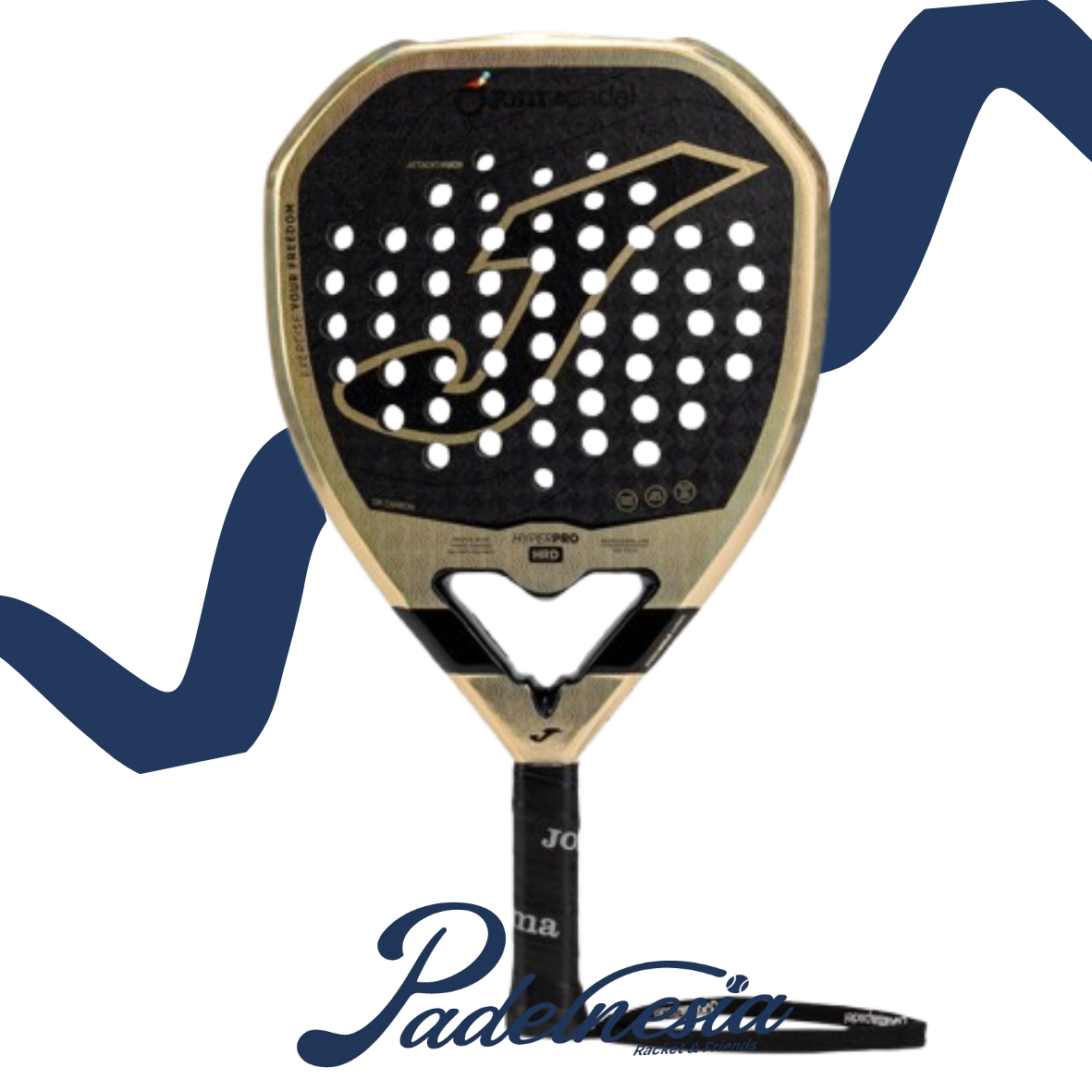 Joma Hyper Pro HRD Black Beige 2026 - Padel Racket