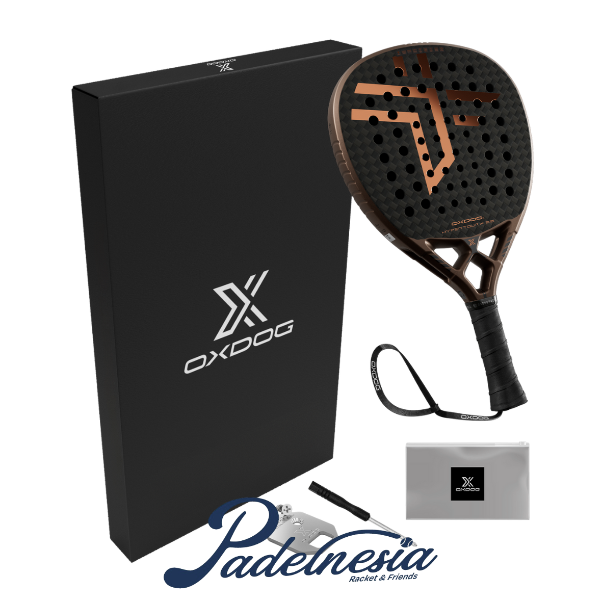 Oxdog Hyper Tour X 2.0 HES-Carbon 2026 - Padel Racket