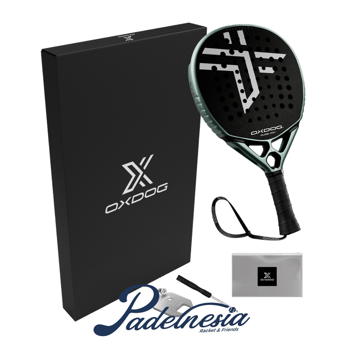 Oxdog Pure Pro+ HES-Carbon 2026 - Padel Racket