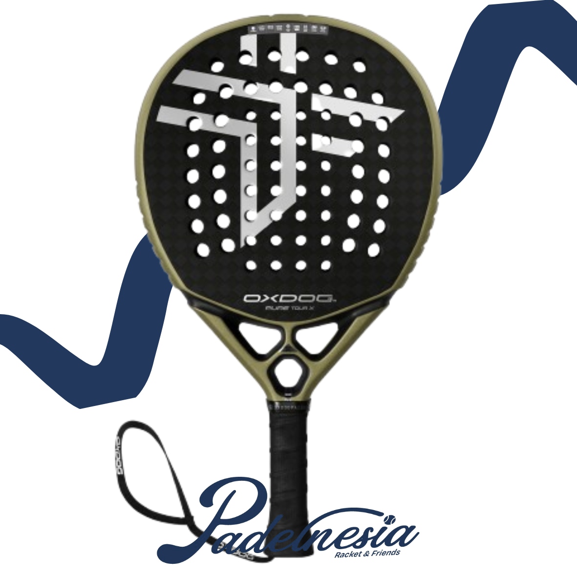 Oxdog Pure Tour X HES-Carbon 2026 - Padel Racket