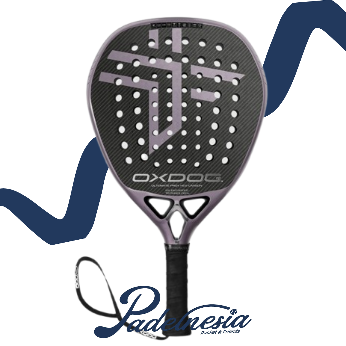 Oxdog Ultimate PRO+ HES-Carbon 2026 - Padel Racket