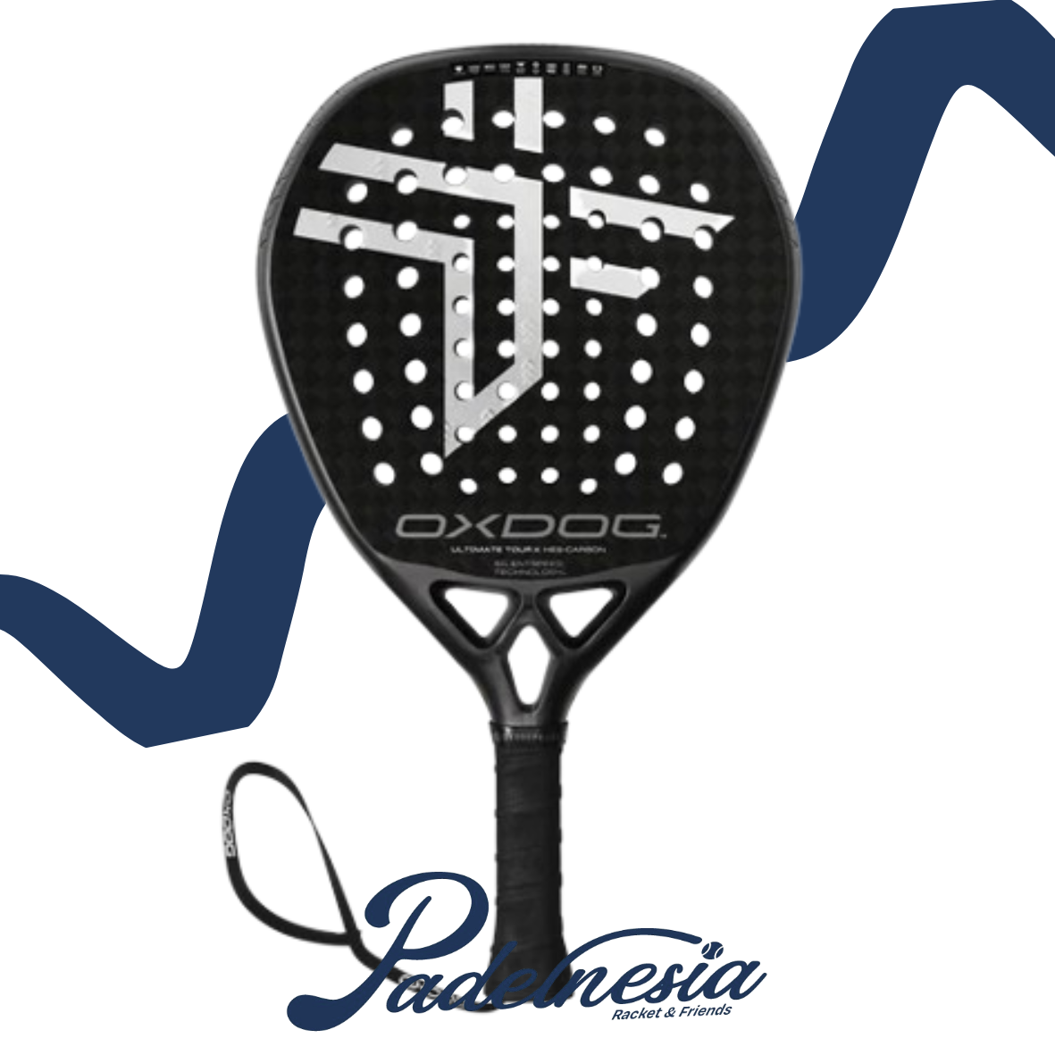 Oxdog Ultimate Tour X Hes-Carbon 2026 - Padel Racket