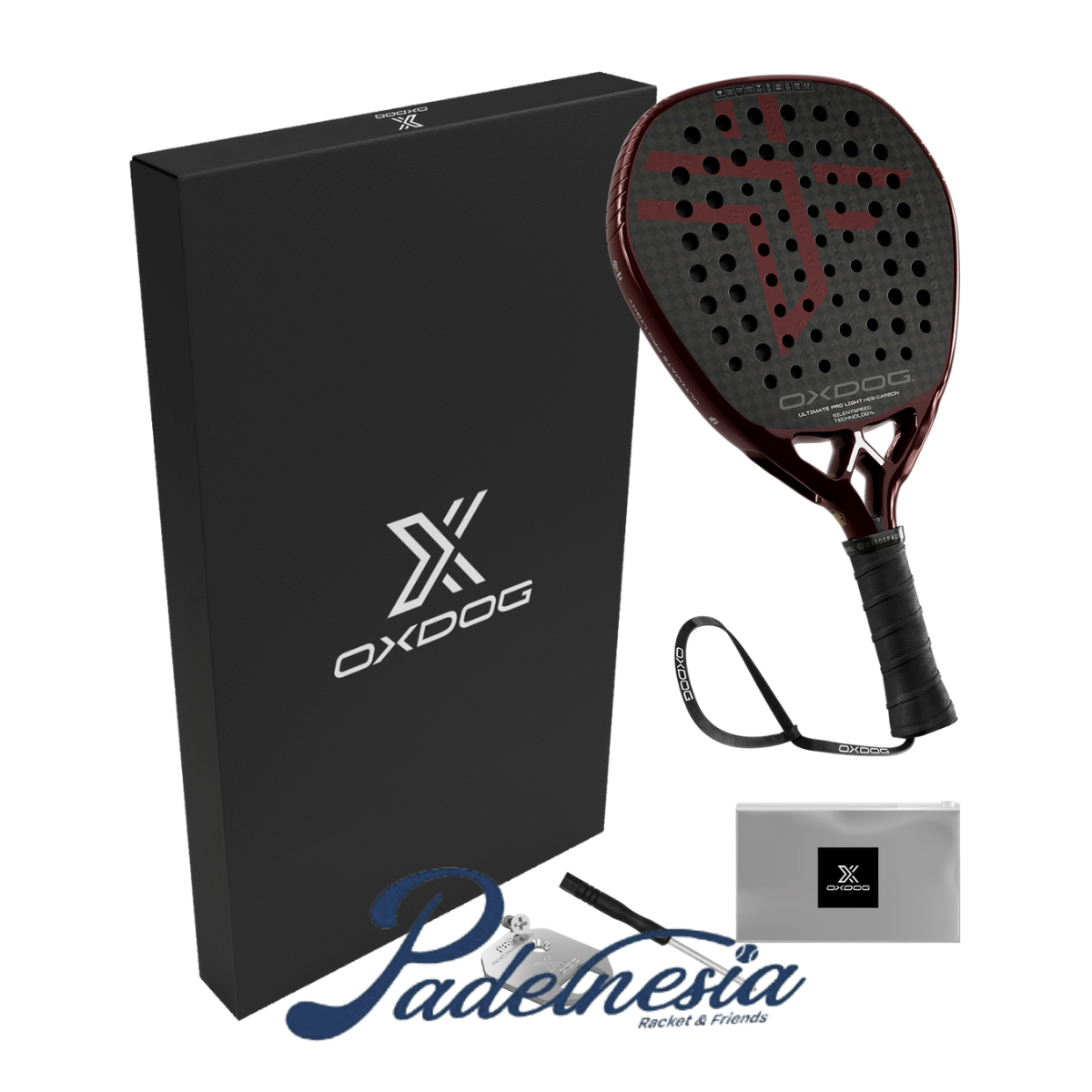 Oxdog Ultimate Pro Light HES-Carbon 2026 - Padel Racket