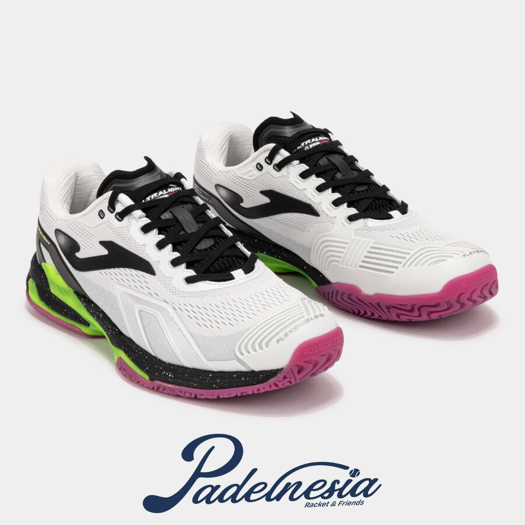 Joma Padel Shoes Ultra Light Men 25 White - Sepatu Padel