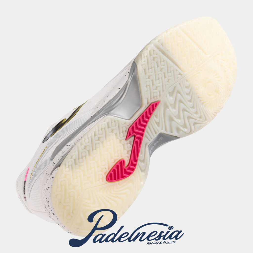 Joma Padel Shoes Ultra Light Lady White 25 - Sepatu Padel