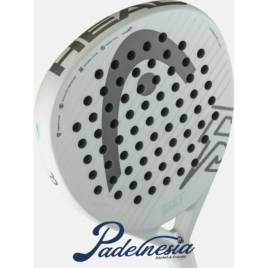 Head Bolt Grey White 2026 - Padel Racket