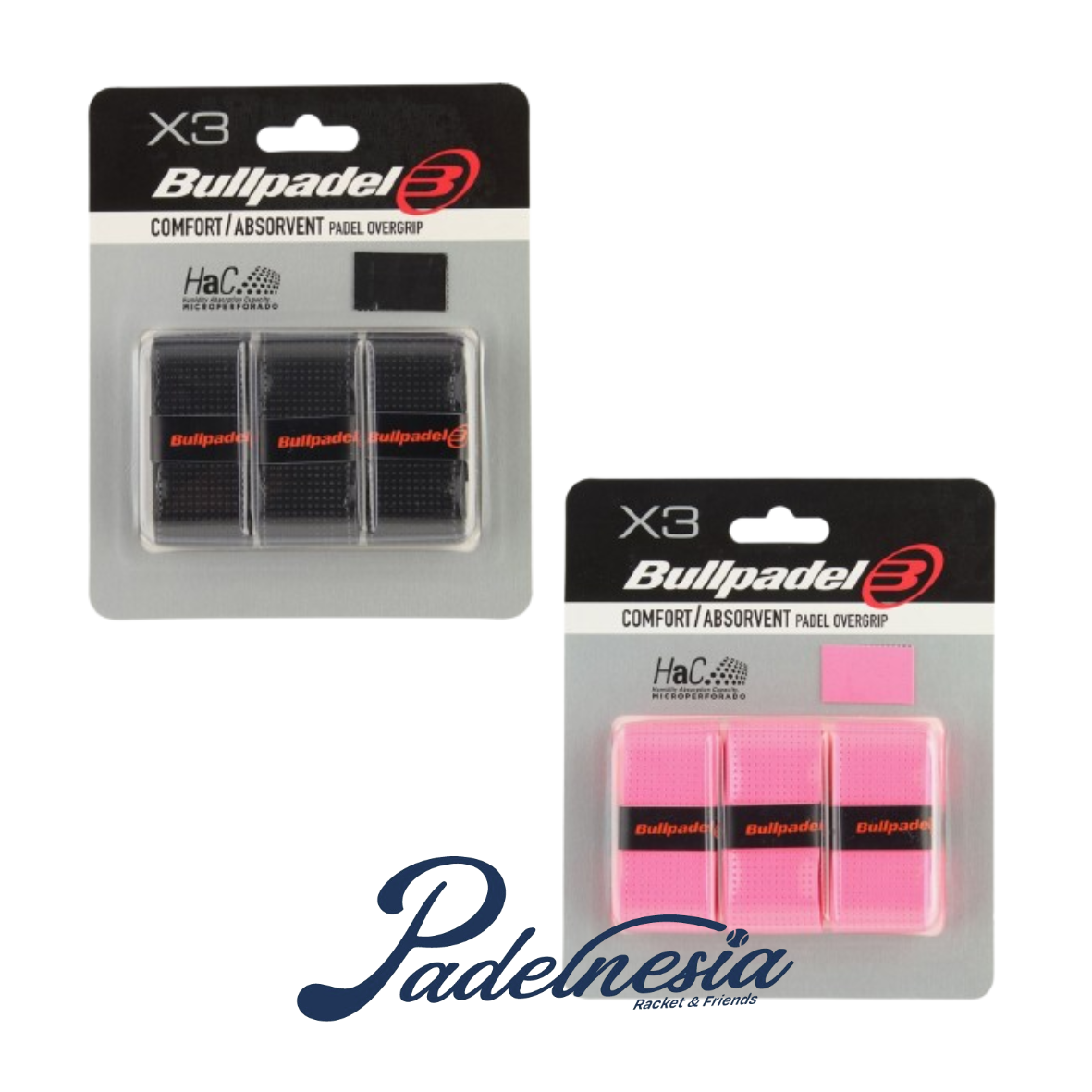 Bullpadel X3 Comfort Padel Overgrip - Overgrip Raket Padel