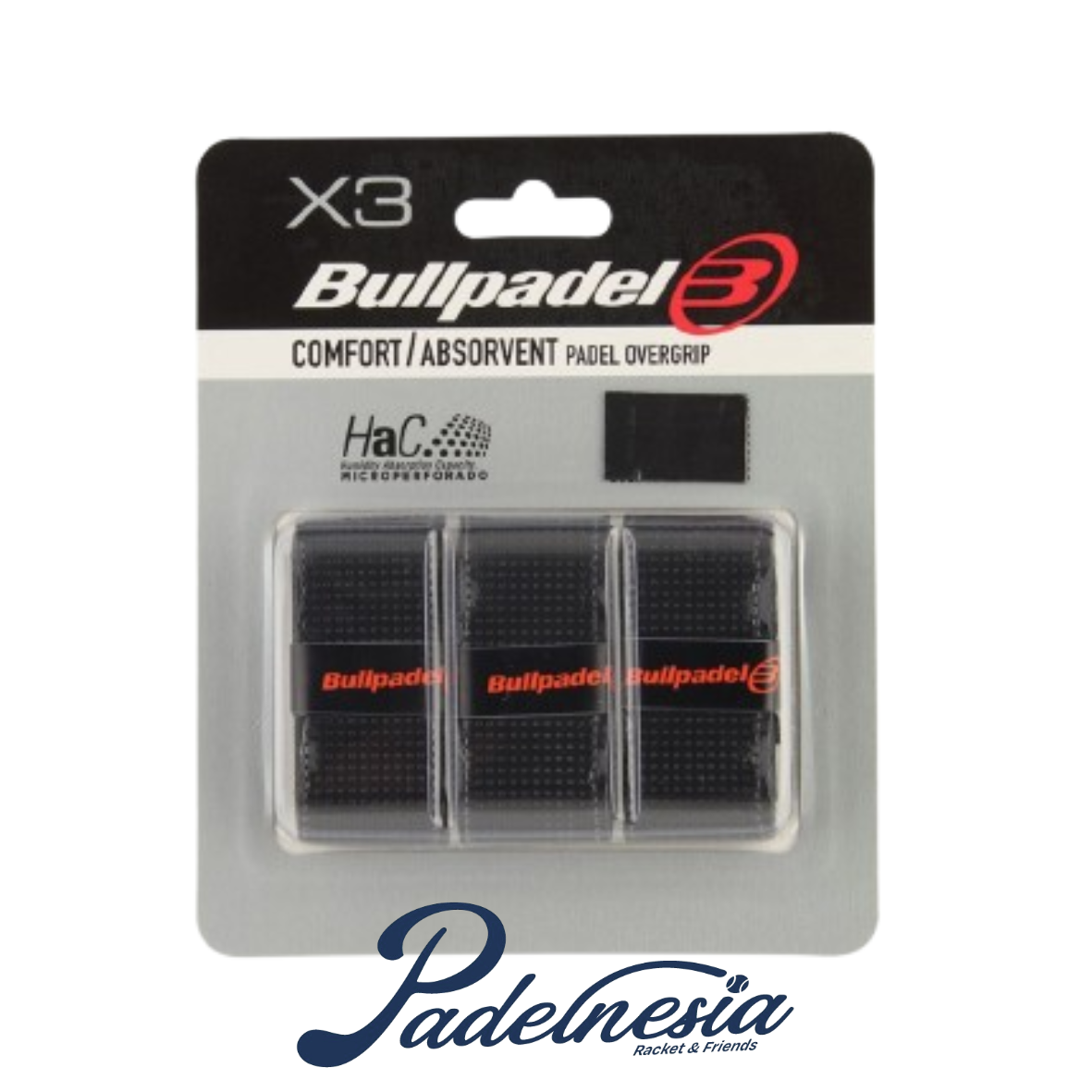 Bullpadel X3 Comfort Padel Overgrip - Overgrip Raket Padel