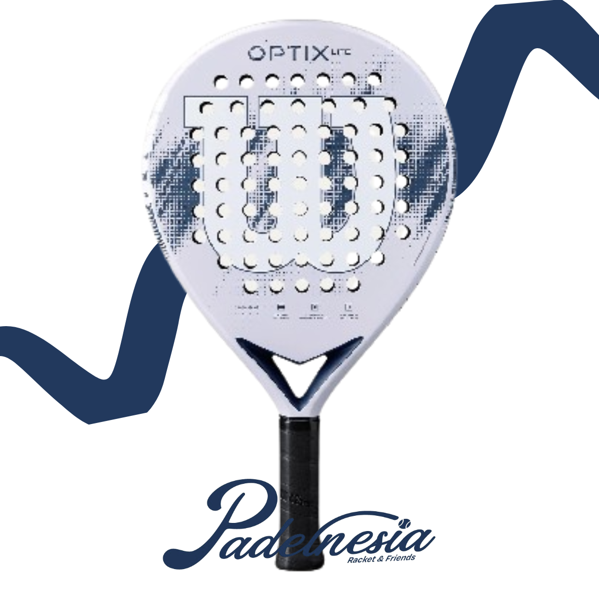 Wilson Optix V2 Lite Lilac 2026 Beginner Padel Racket - Padel Raket Beginner