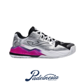Joma Padel Shoes Spin Lady Light Grey - Sepatu Padel