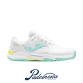 Joma Padel Shoes Slam Lady Foot Shape White - Sepatu Padel