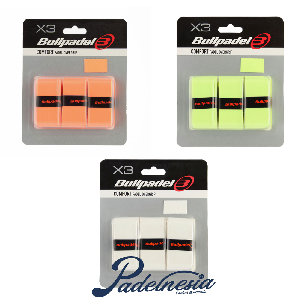 Bullpadel Comfort X3 Overgrip - Overgrip Raket Padel