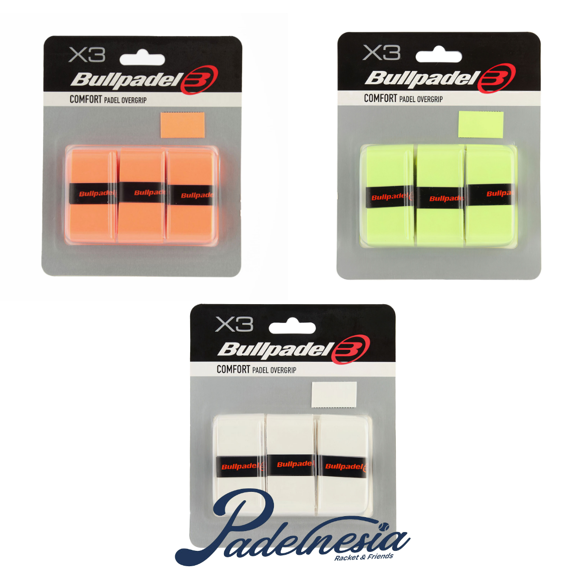 Bullpadel Comfort X3 Overgrip - Overgrip Raket Padel