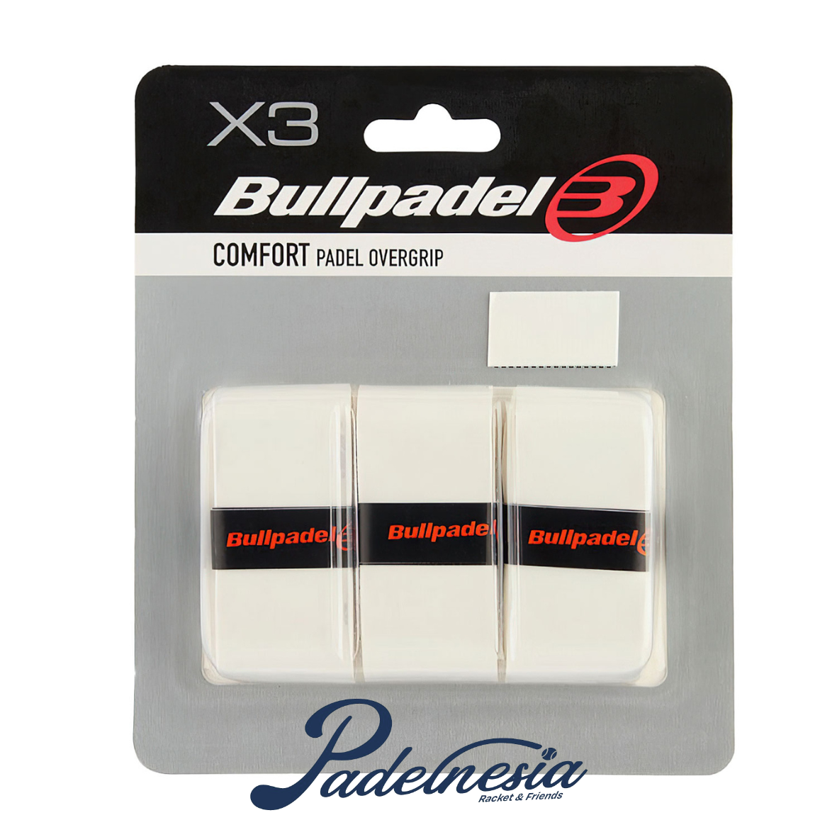 Bullpadel Comfort X3 Overgrip - Overgrip Raket Padel